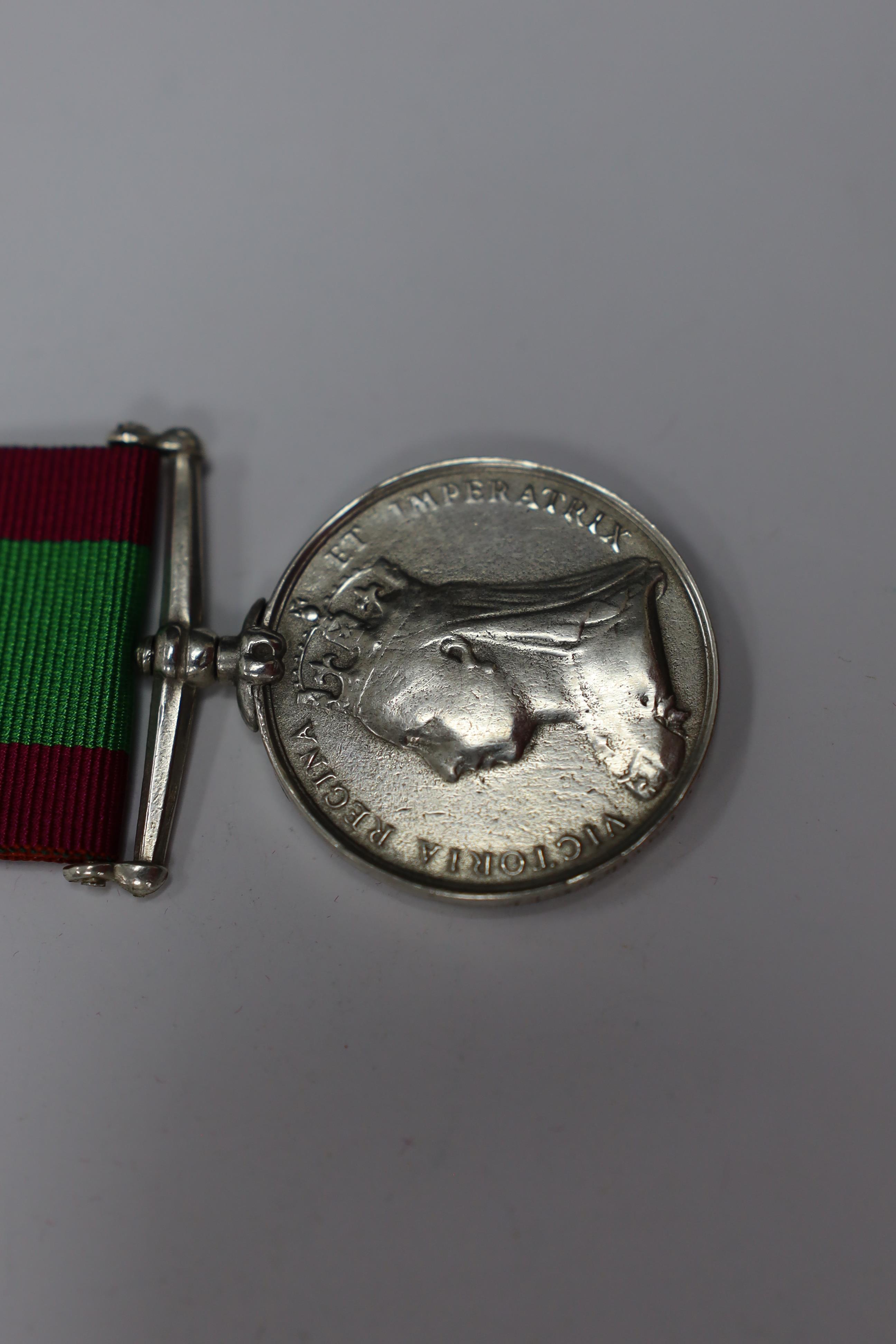 An Afghanistan Medal 1881 to 1197 Pte J.Murray 4th Rifle Bde.